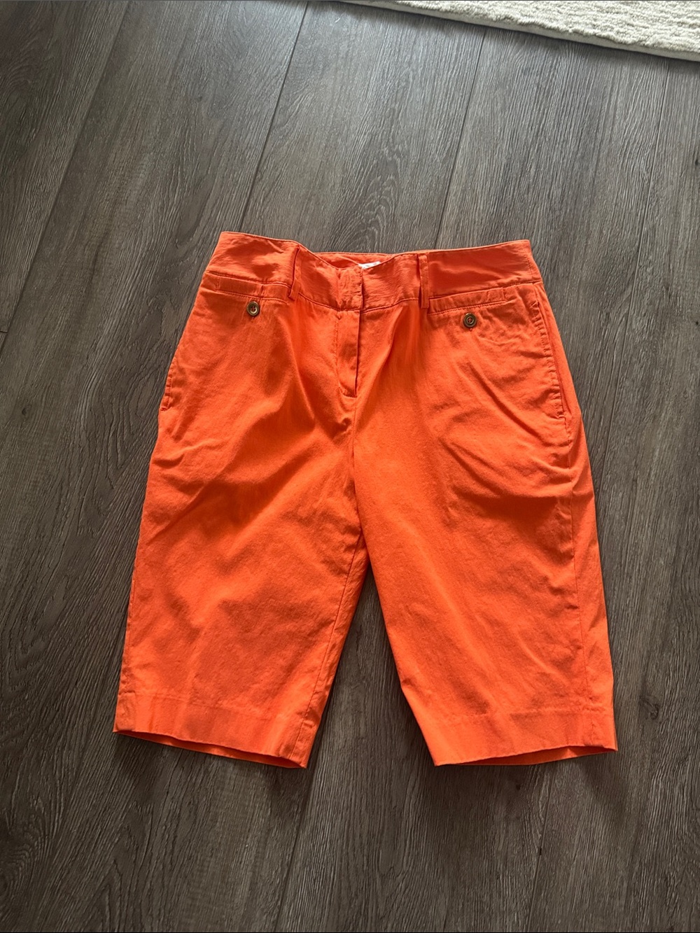 Sport Haley Orange Casual Shorts Size  6